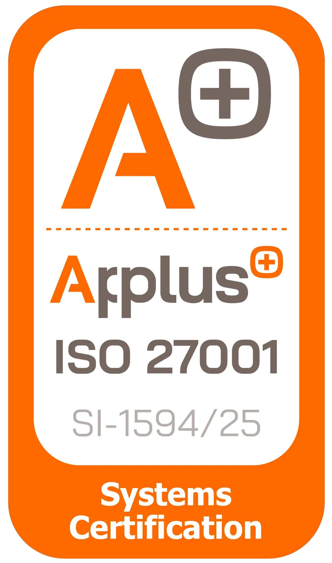 Marca de Certificación ISO-27001